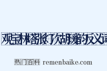 观宝林塔张灯次胡瑗韵反义词是什么意思的图片